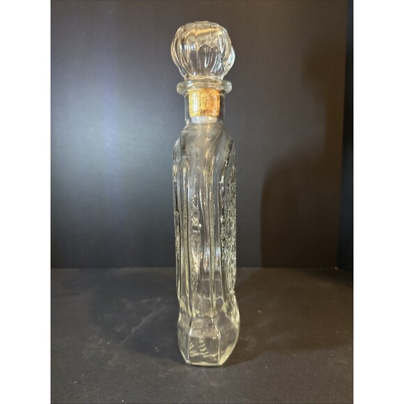 Decorative Glass Decanter Schenley American Whiskey With Stopper Ball - Picture 4 of 8